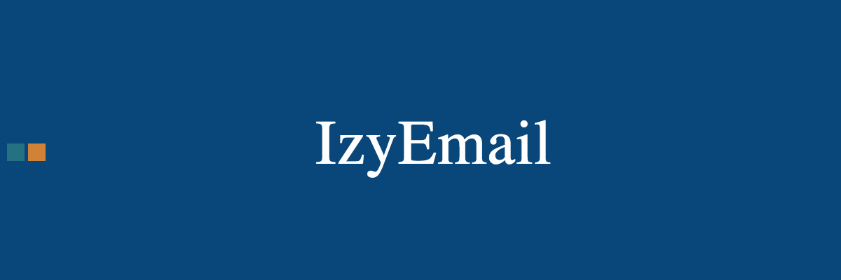 Configuring an email reception service as SMTP in the IzyCloud Grid